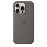 Apple iPhone 16 Pro Silicon Case with Magsafe - Stone Gray