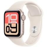 Apple Watch SE 3 40mm Starlight Aluminium Case with Sport Band
